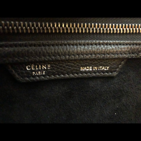 Celine Black Phantom Luggage Medium Bag - Picture 6 of 6